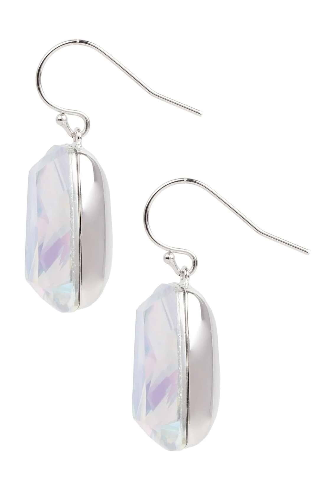 Prism Cushion Earring Light Sky Blue
