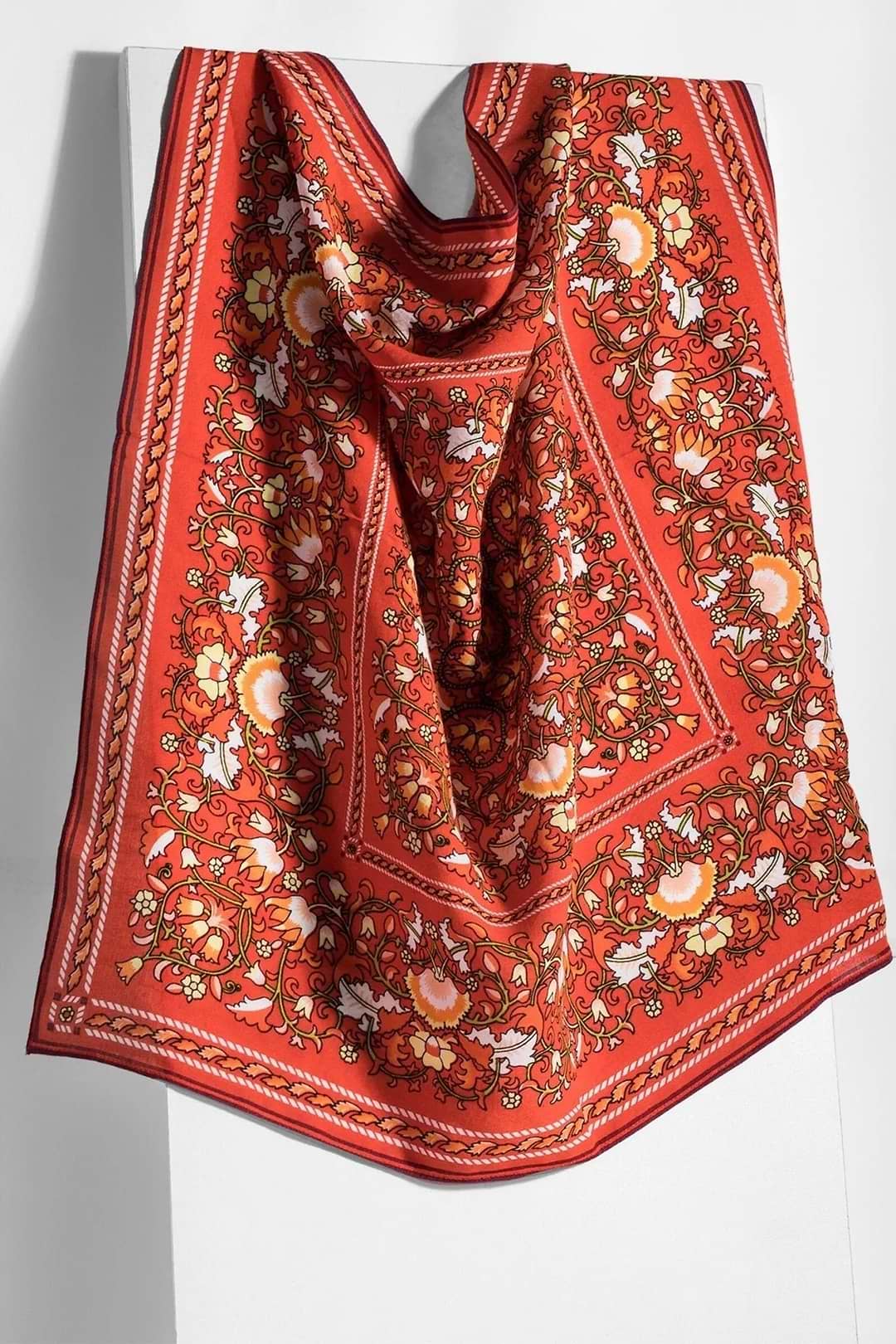 Multicolored Bandana Versatile - Coral
