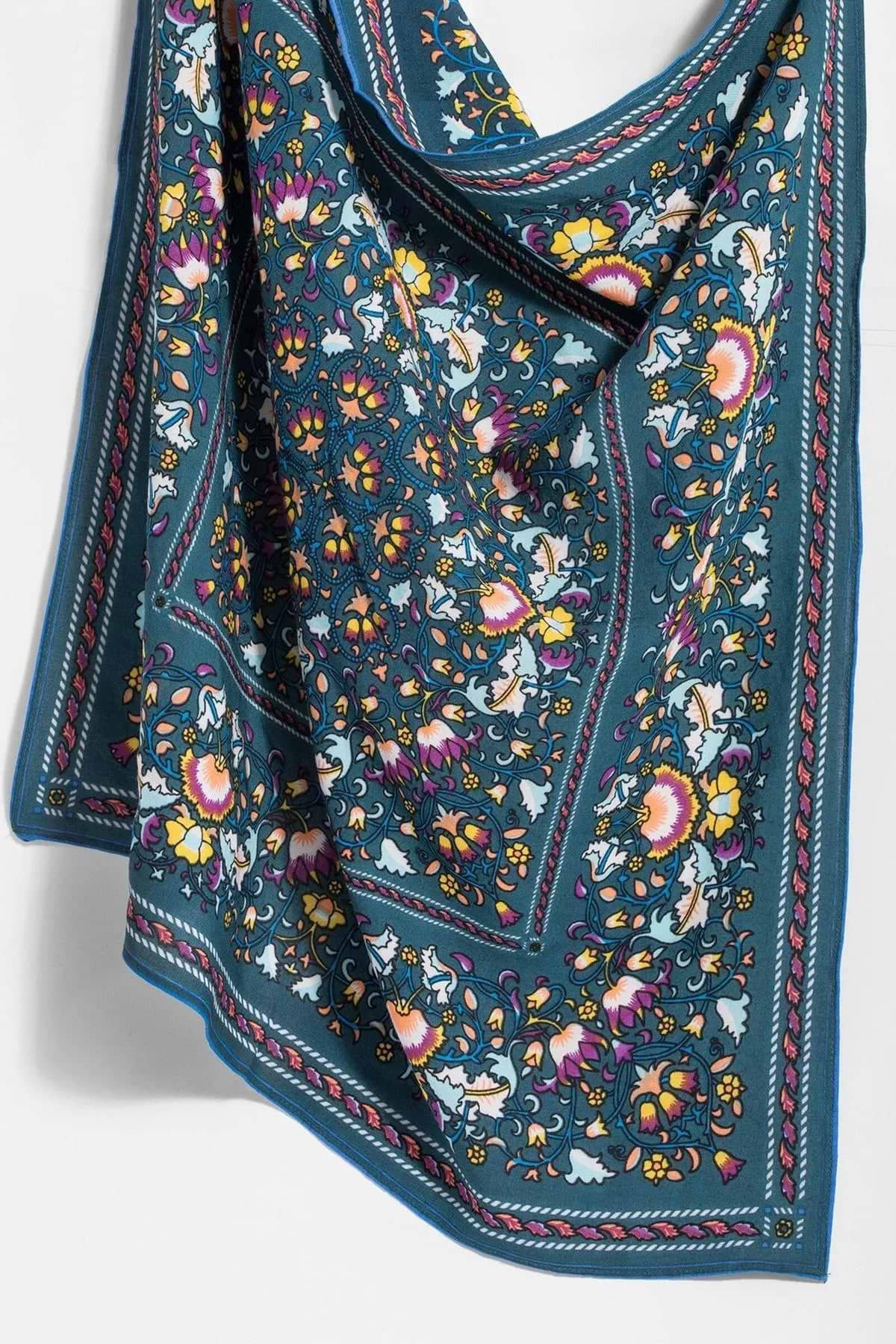 Multicolored Bandana Versatile - Steel Blue
