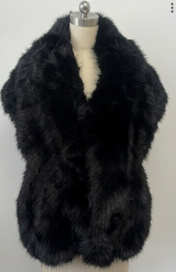 Faux Fur Shawl Scarf