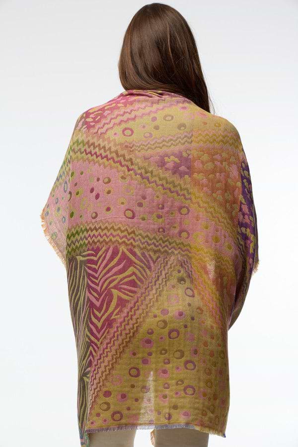 Mixed Animal Print Scarf - Multi
