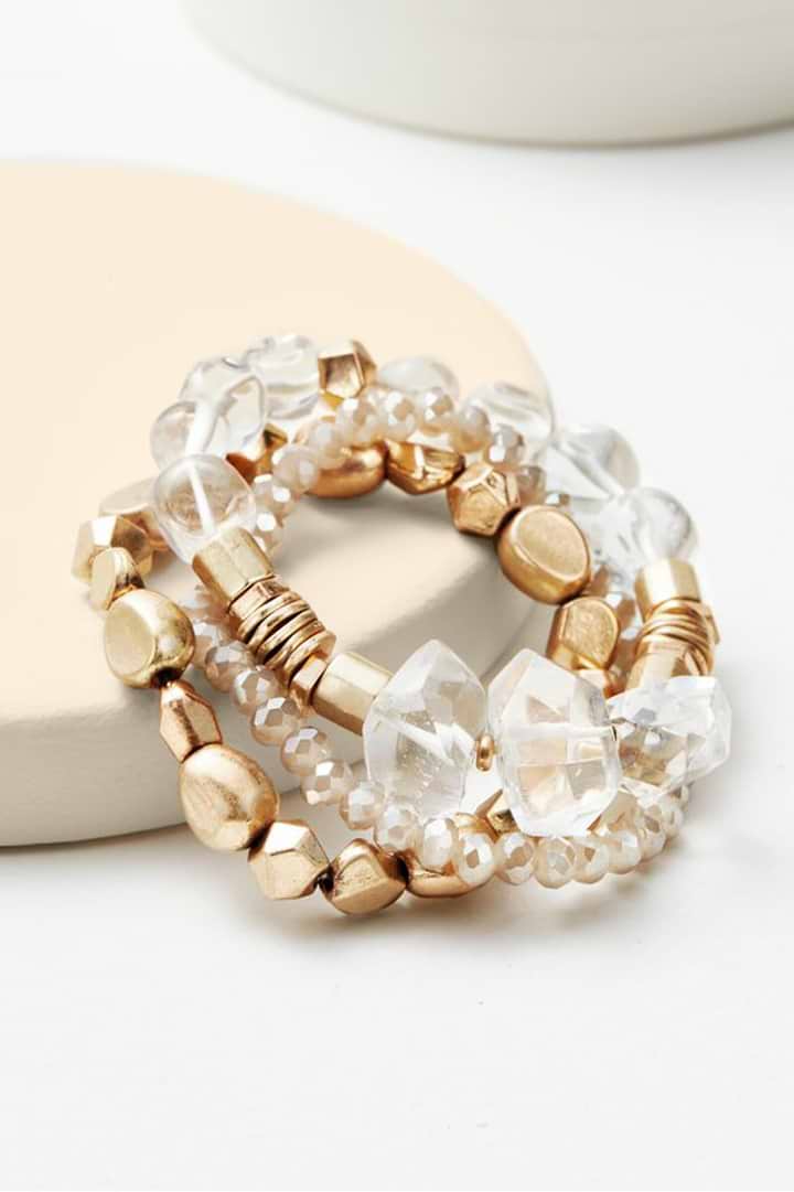 Cressa Bracelet Set - Gold