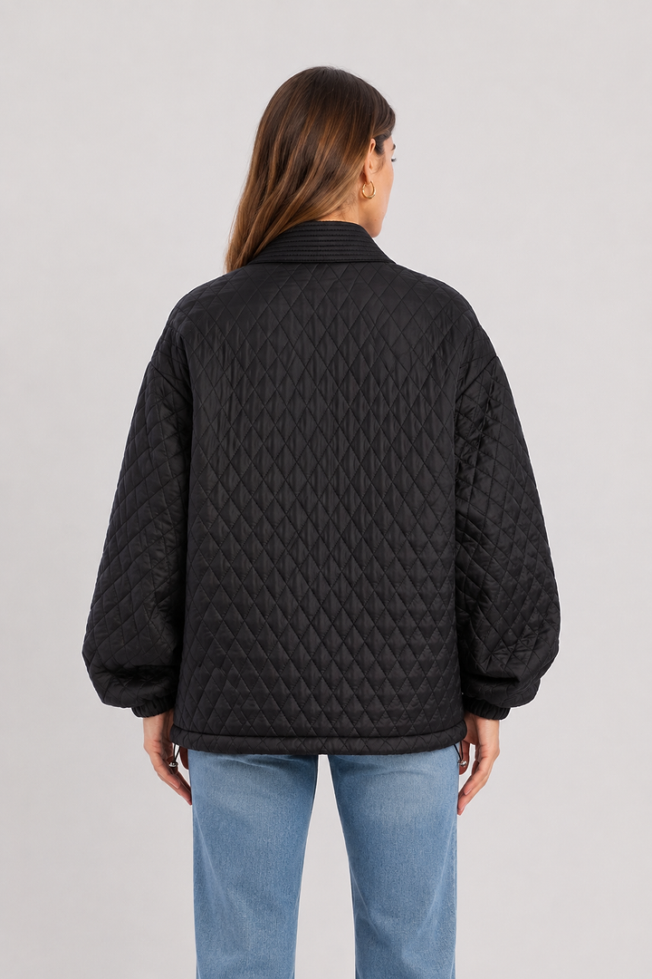 Diamond Quilted Jacket