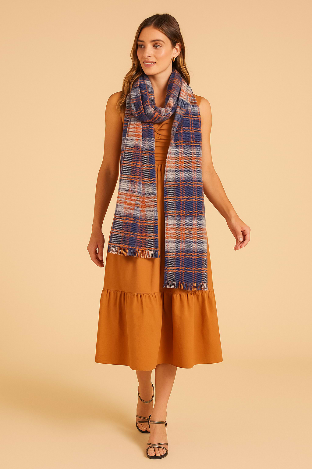 Falkirk Scarf Dark Multi
