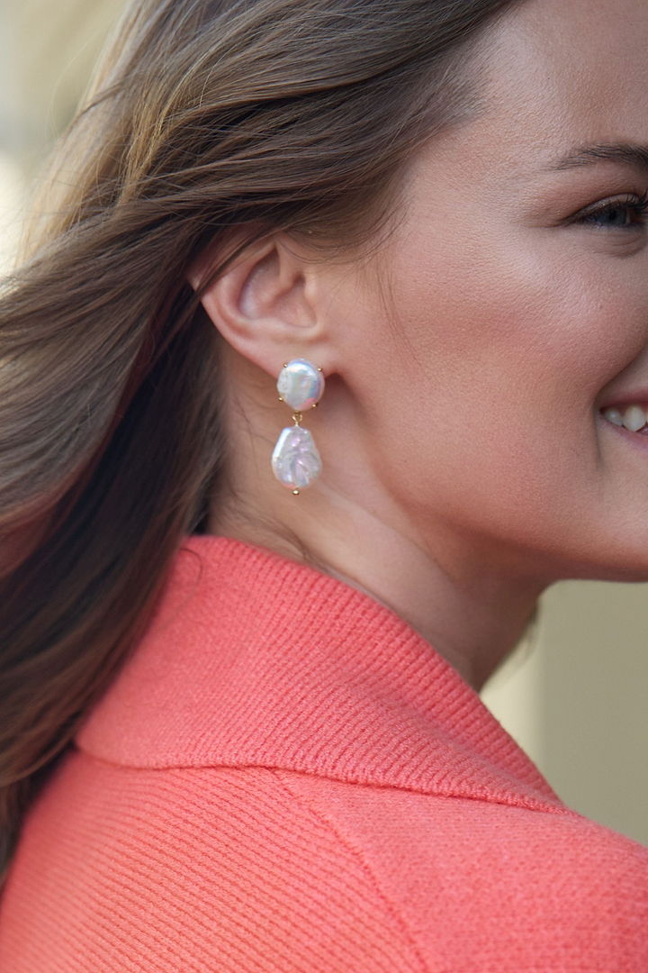 Freshwater Pearl Drop Earrings