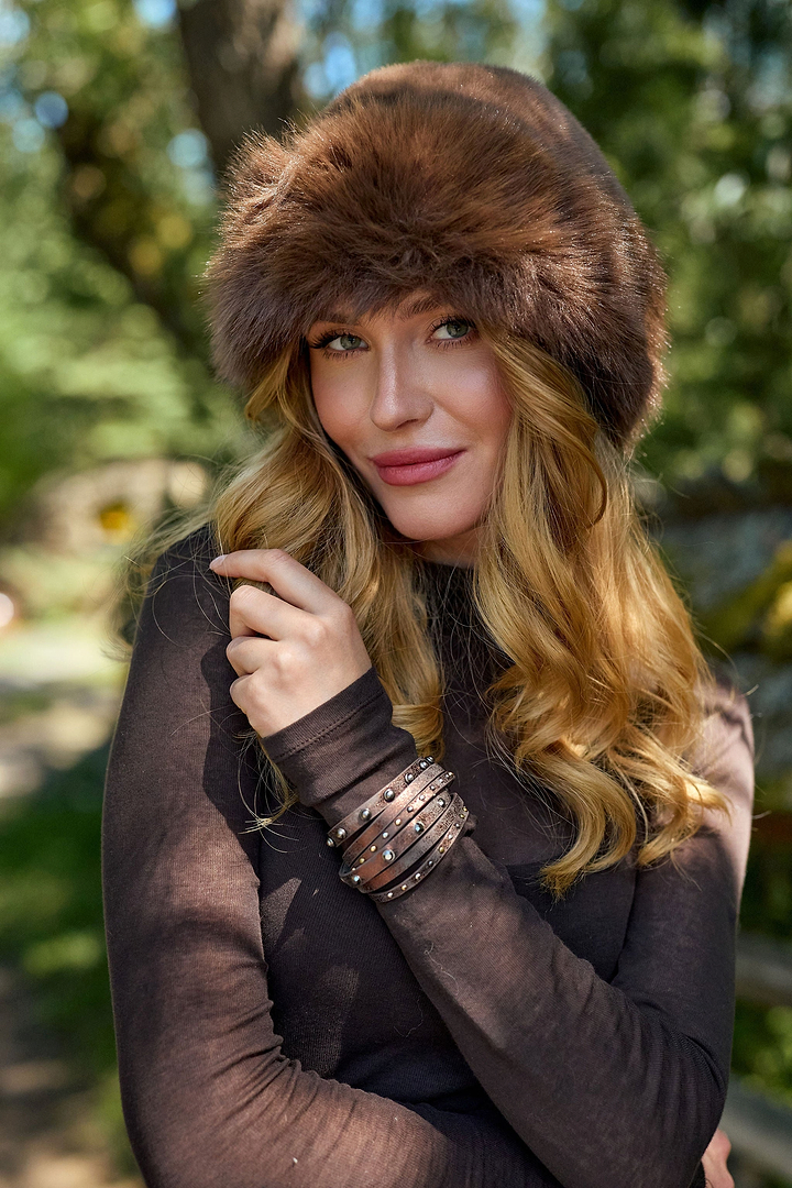 Faux Fur Plush Hat