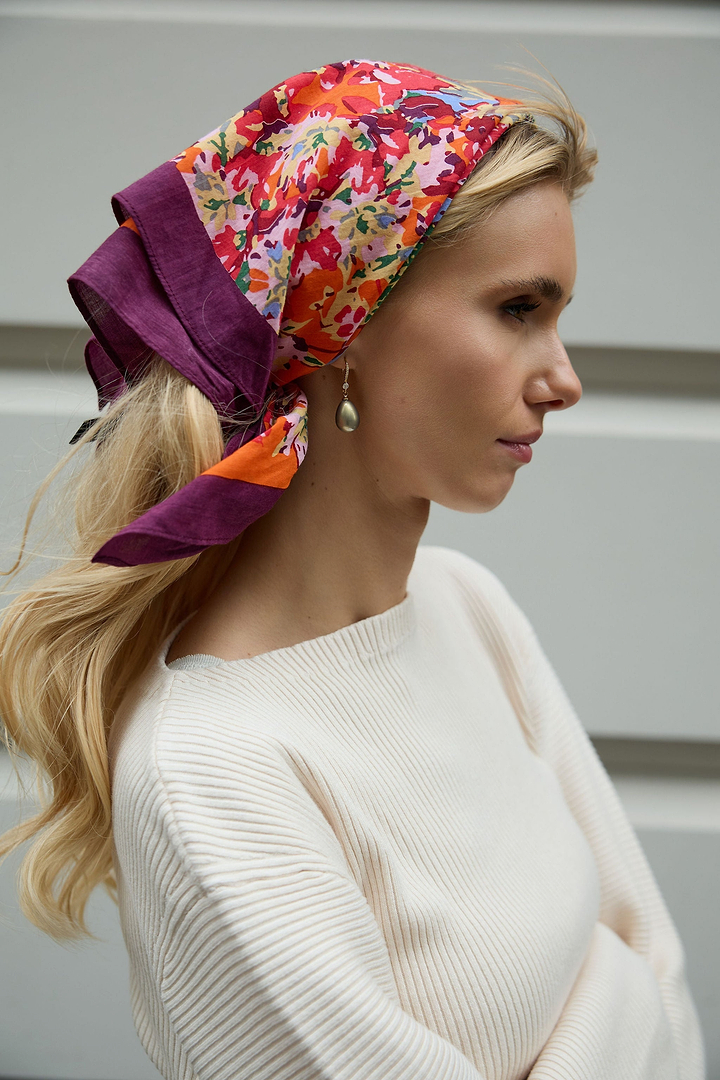 Lenni Scarf Bandana - Orange
