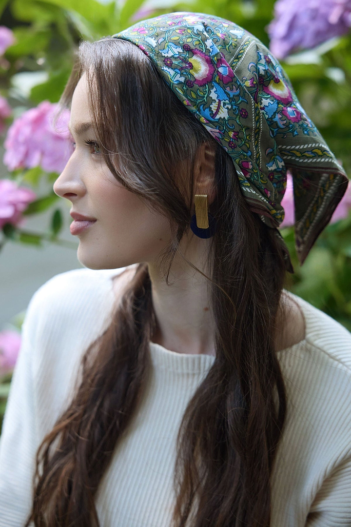 Tagore Bandana - Olive