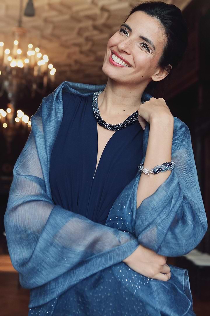 Star Gazer Scarf - Blue