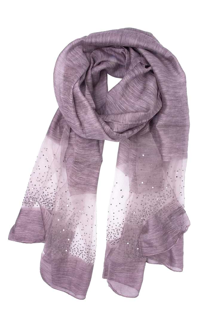 Star Gazer Scarf - Thistle