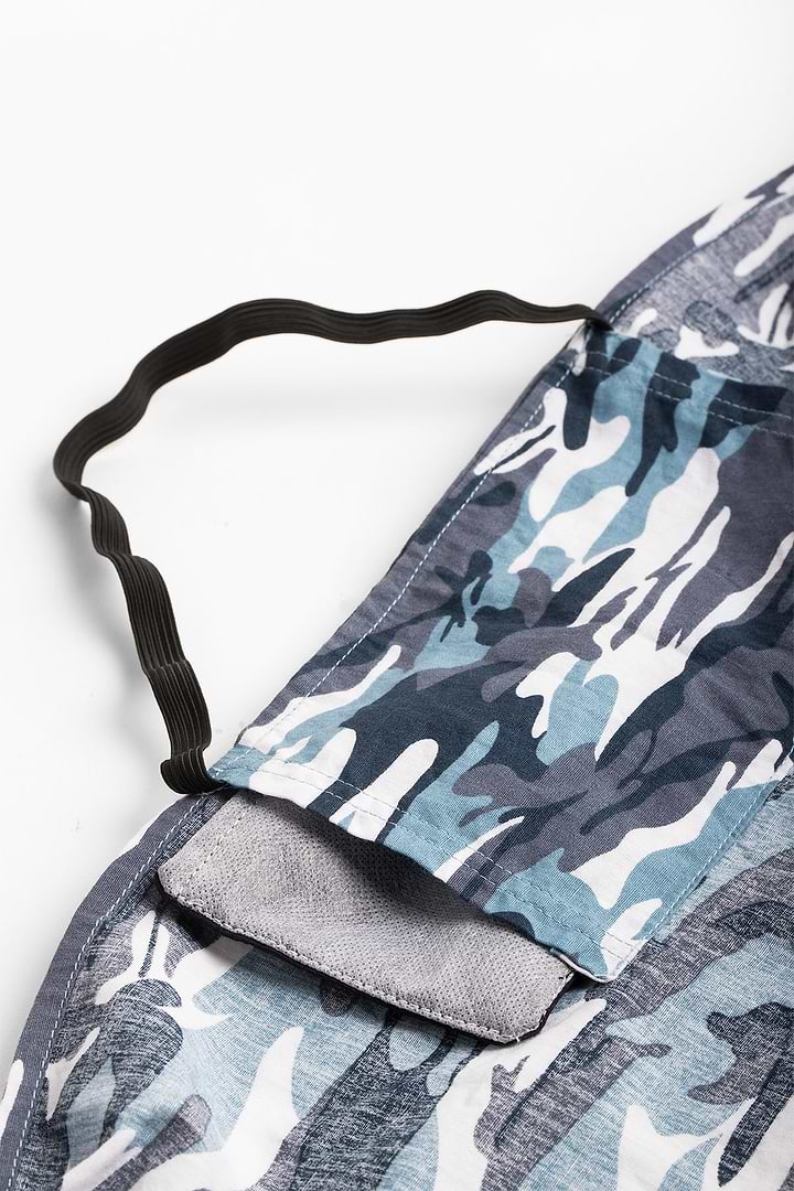 Scough Denim Camo with Filter - Light Slate Gray