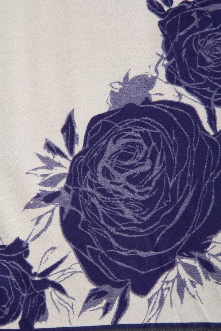 Fiore Reversible Scarf Navy
