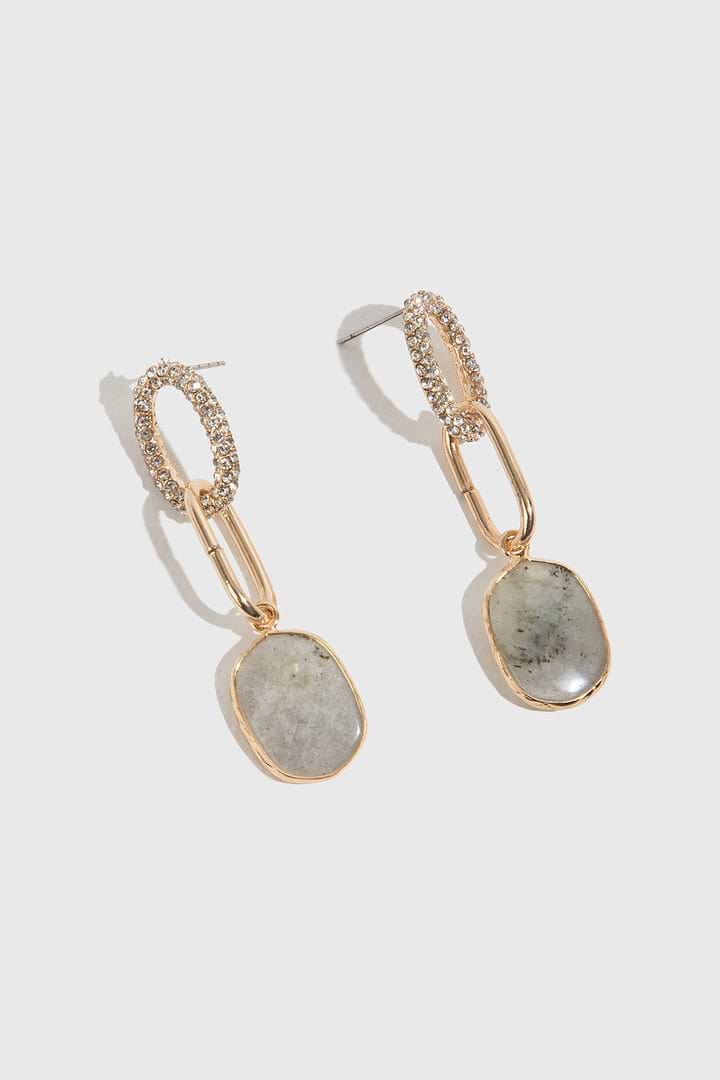 Estella Stone Dangle Earring