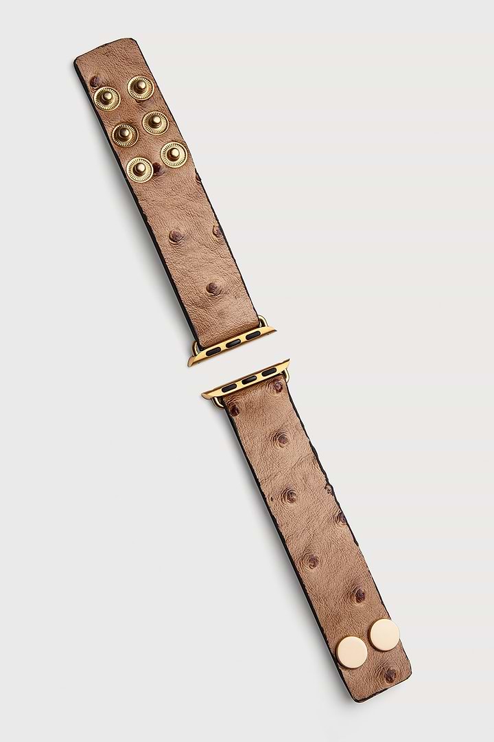 Aileen Leather Apple Watch Band Sienna