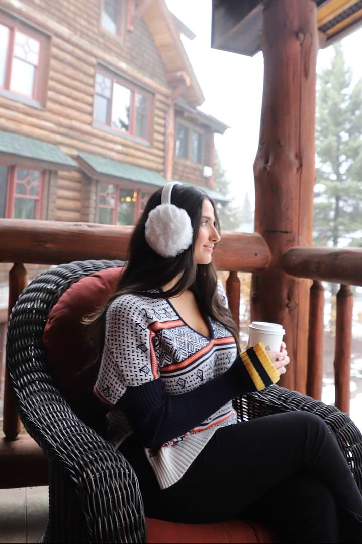 Nordic Knit Pullover Sweater - Blue Multi