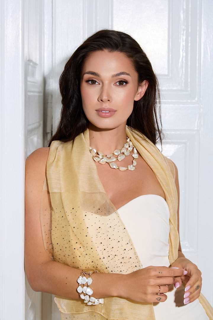 Star Gazer Scarf - Moccasin