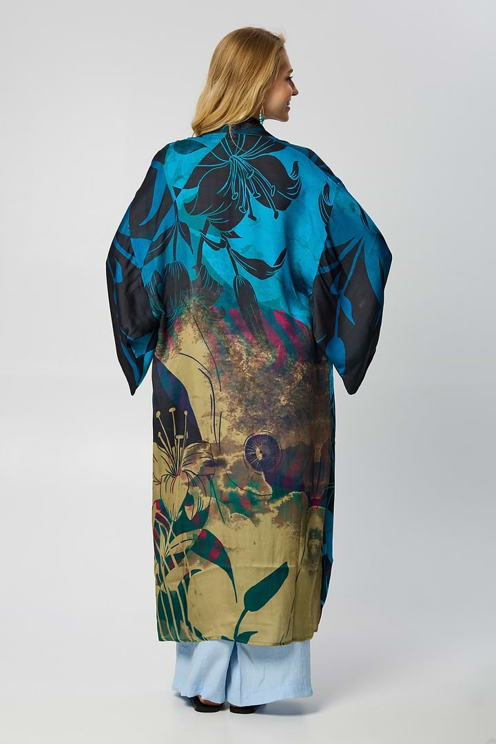 Summer Ulta Kimono Abstract