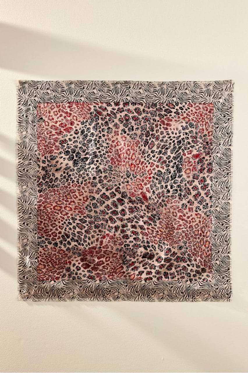 Mixed Animal Print Bandana - Multi