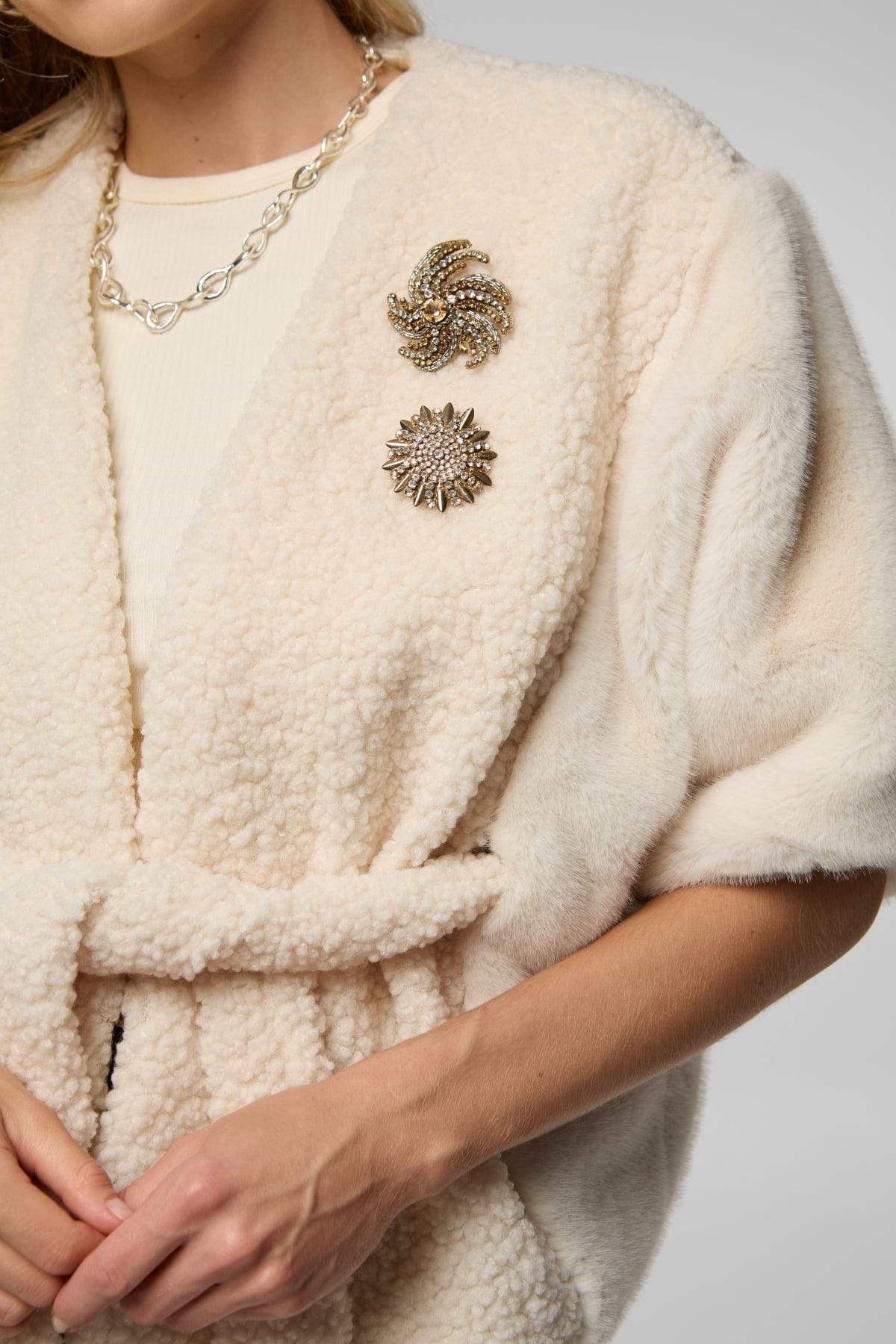 Juliana Flower Burst Brooch