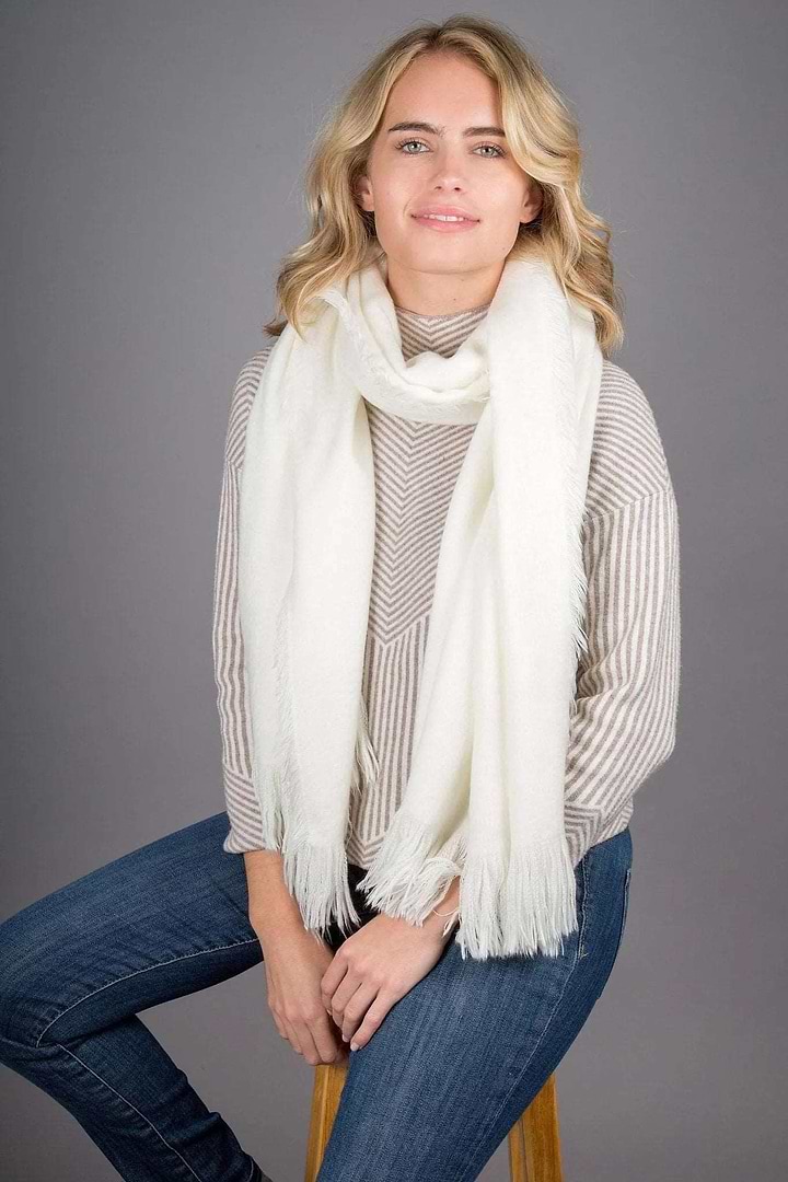 Arctic Scarf White