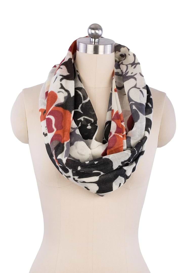 Stacked Deck Loop Scarf Dark Multi