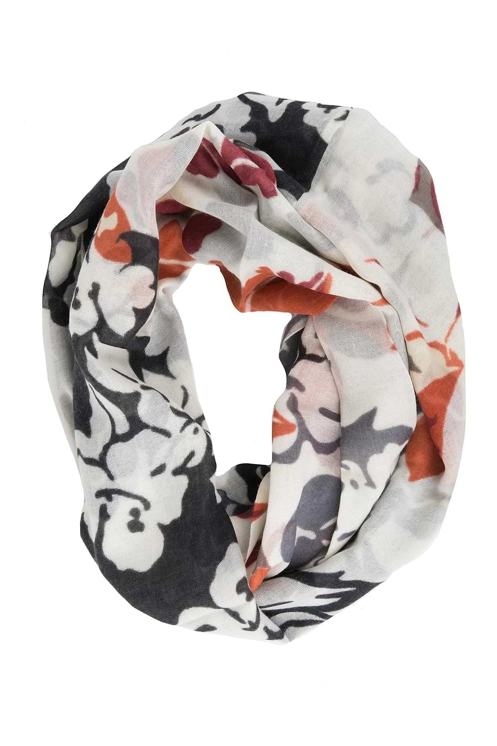 Stacked Deck Loop Scarf Dark Multi