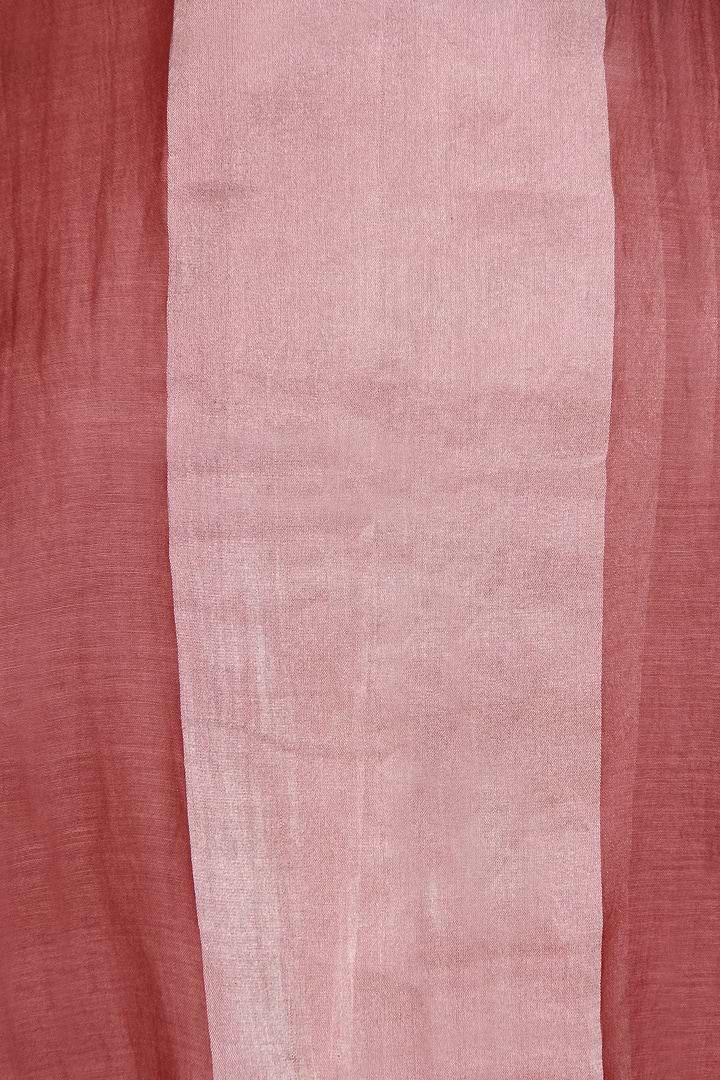 Veronica Silk Scarf - Crimson