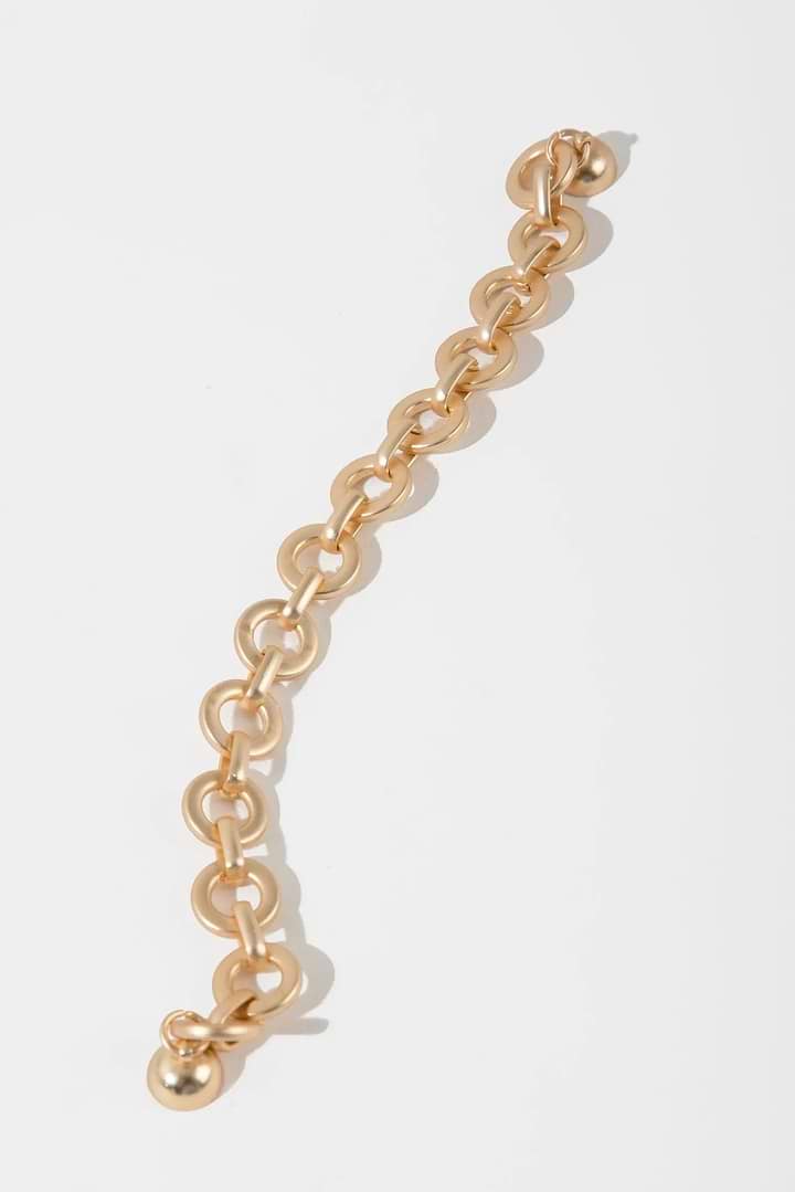 Tocoma Chain Bracelet Salmon