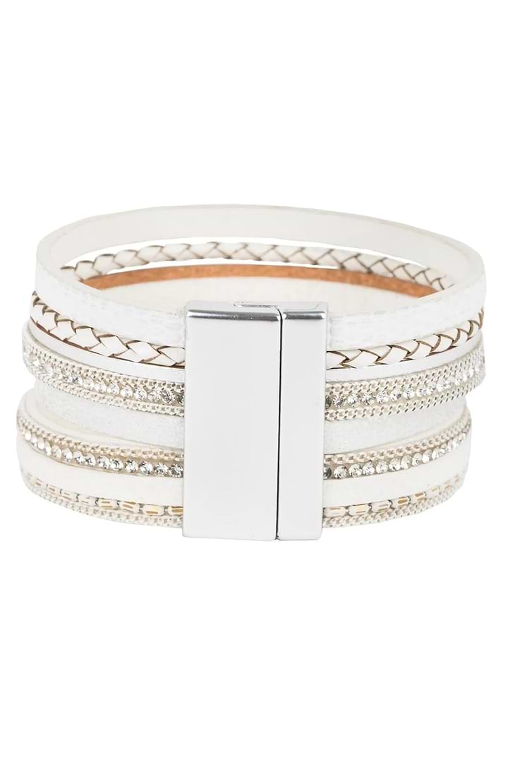 Santorini Pearl Bracelet - White
