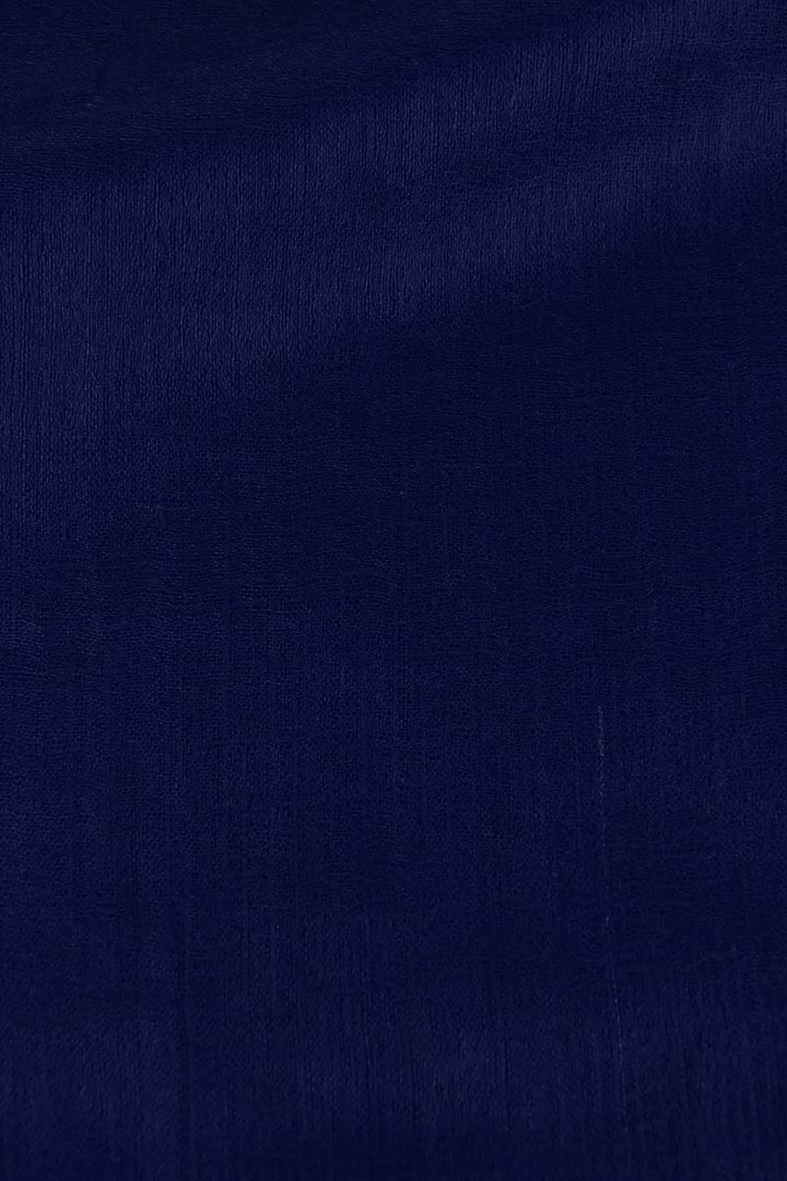 Delicate Solid Cashmere Scarf Dark Slate Blue