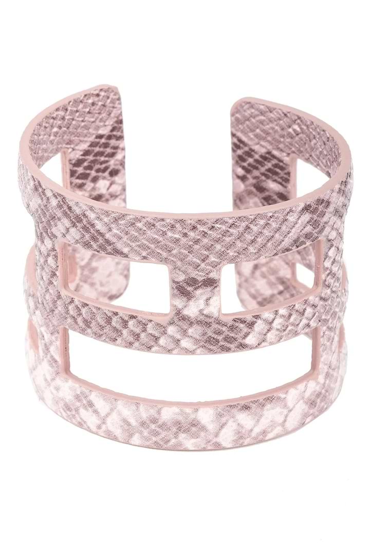 Jaanavar Cuff Bracelet Ligh Pink