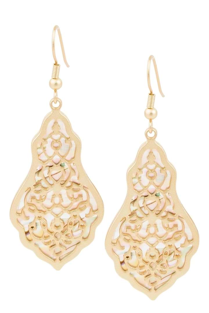 Wonderland Drop Earring Gold