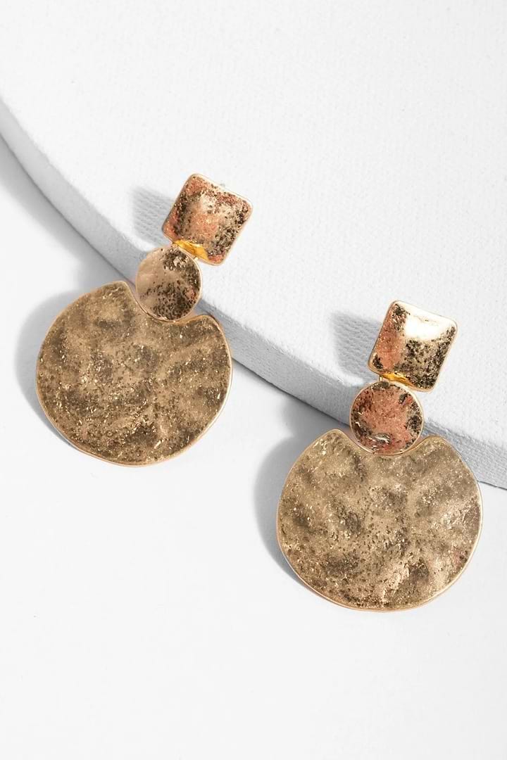 Obsession Statement Earring Gold
