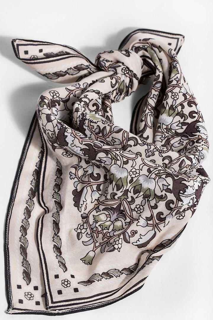 Multicolored Bandana Versatile - Papaya Whip