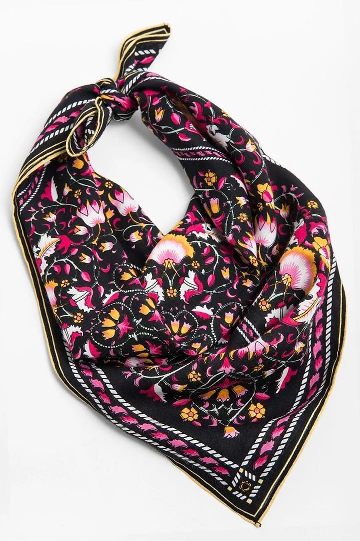Multicolored Bandana Versatile - Black