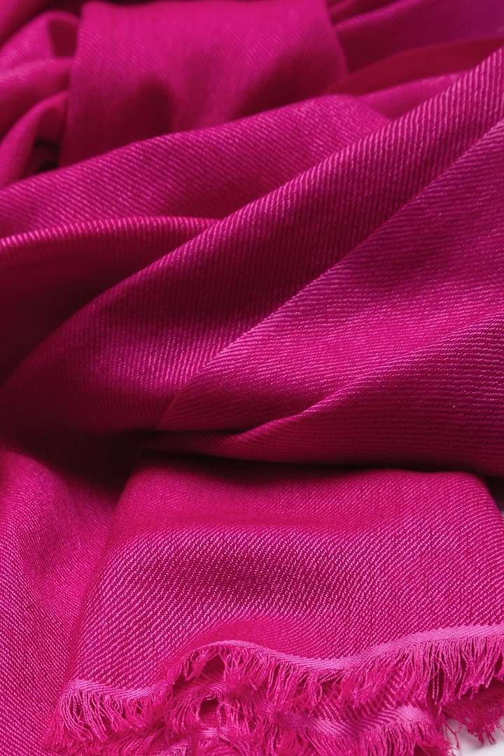 Cashmere Silk Scarf - Deep Pink