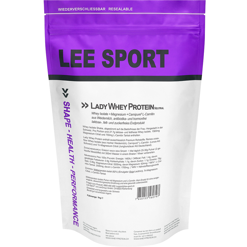 Lady Whey Protein Neutral