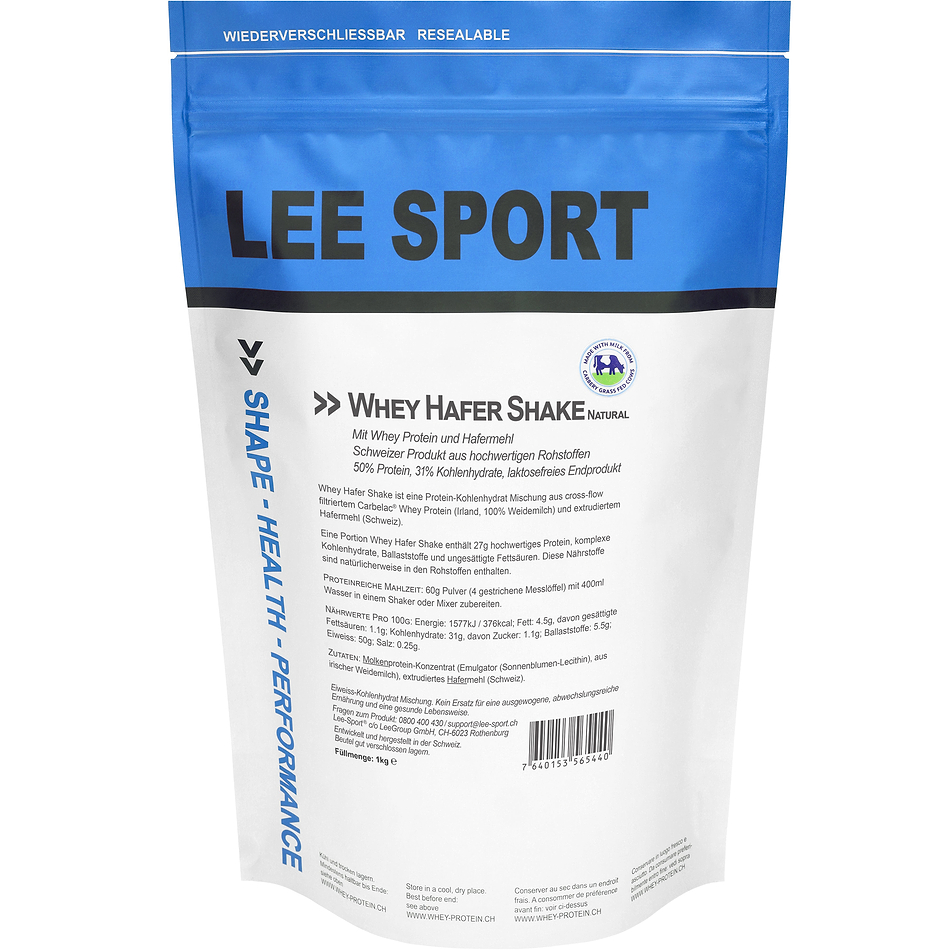 Whey Hafer Shake Natural