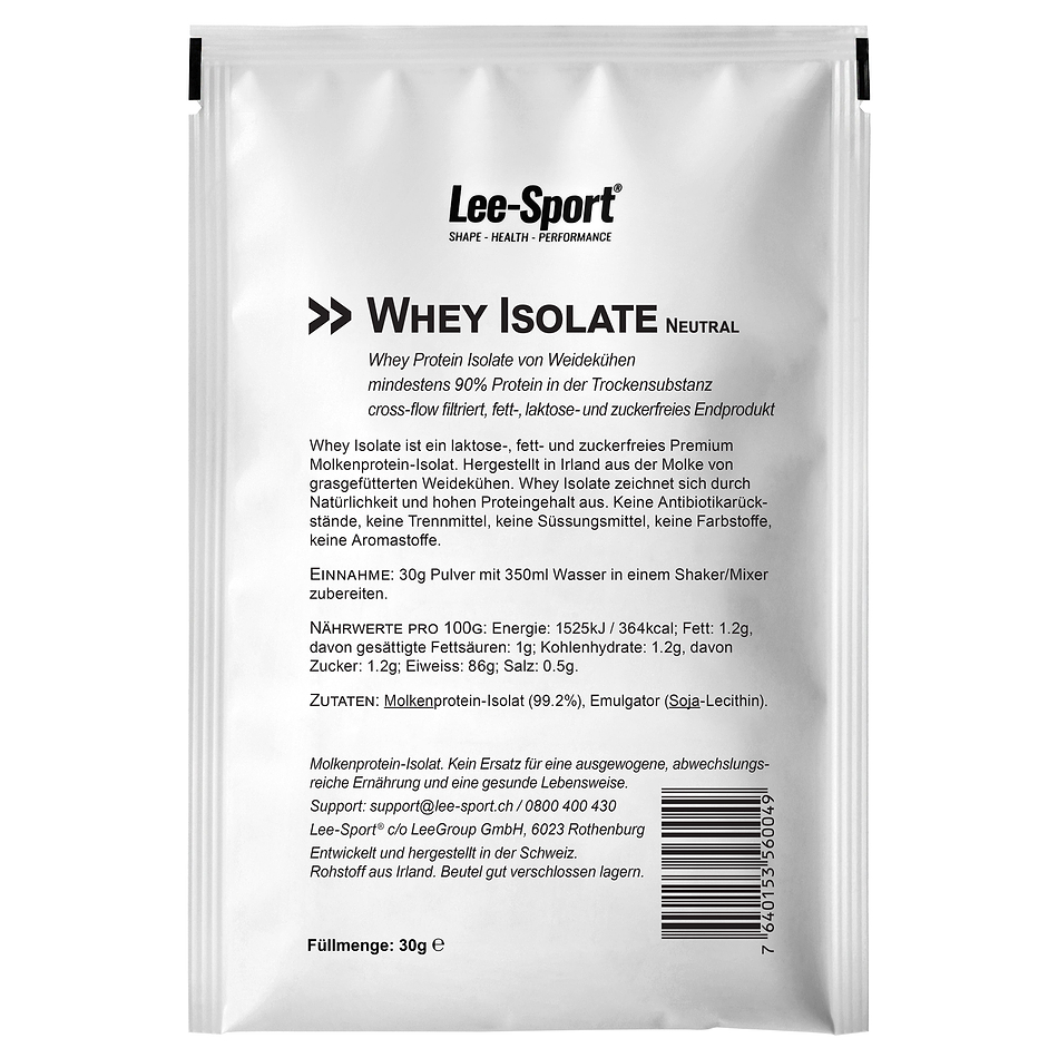 Whey Isolate Neutral Probe