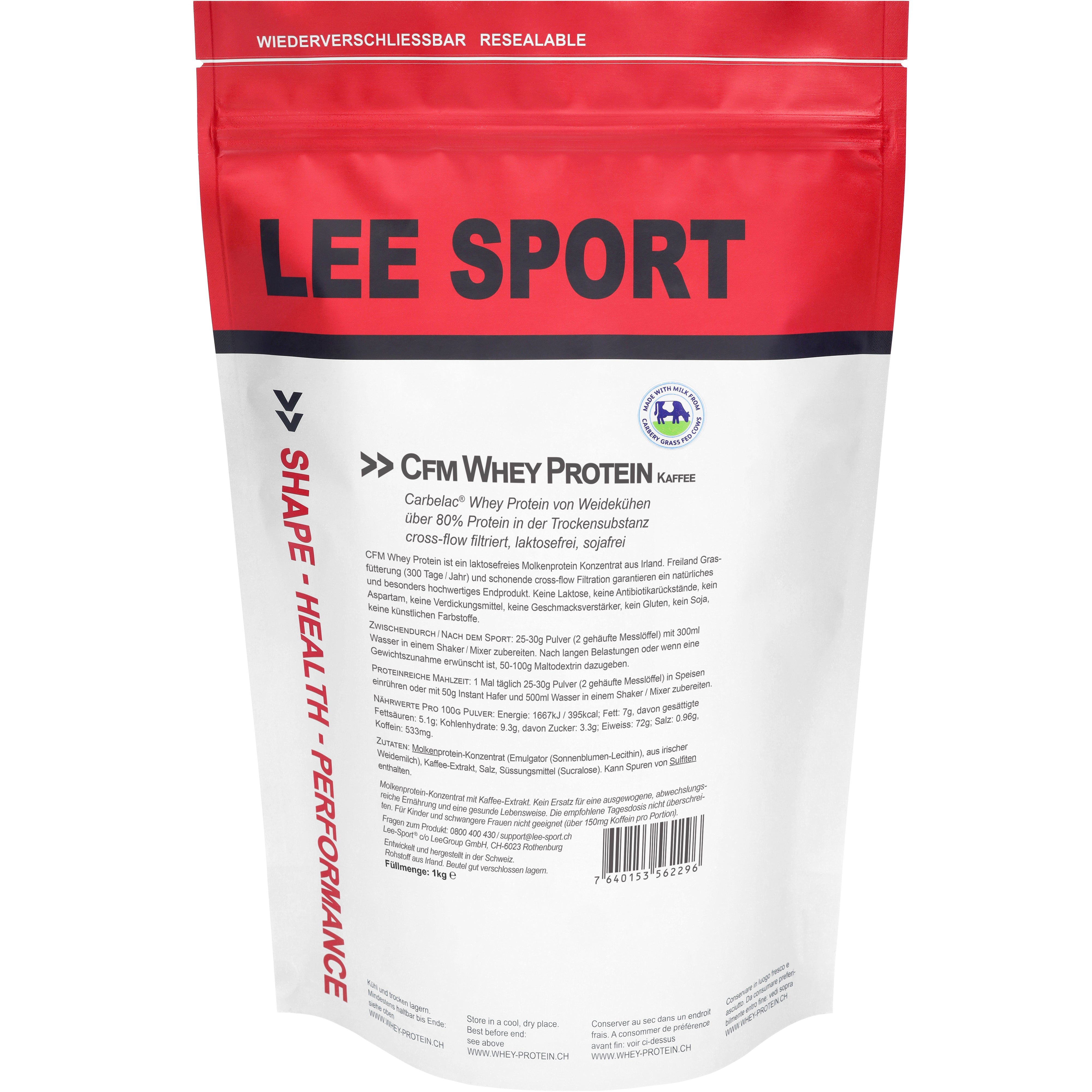 CFM Whey Protein Kaffee