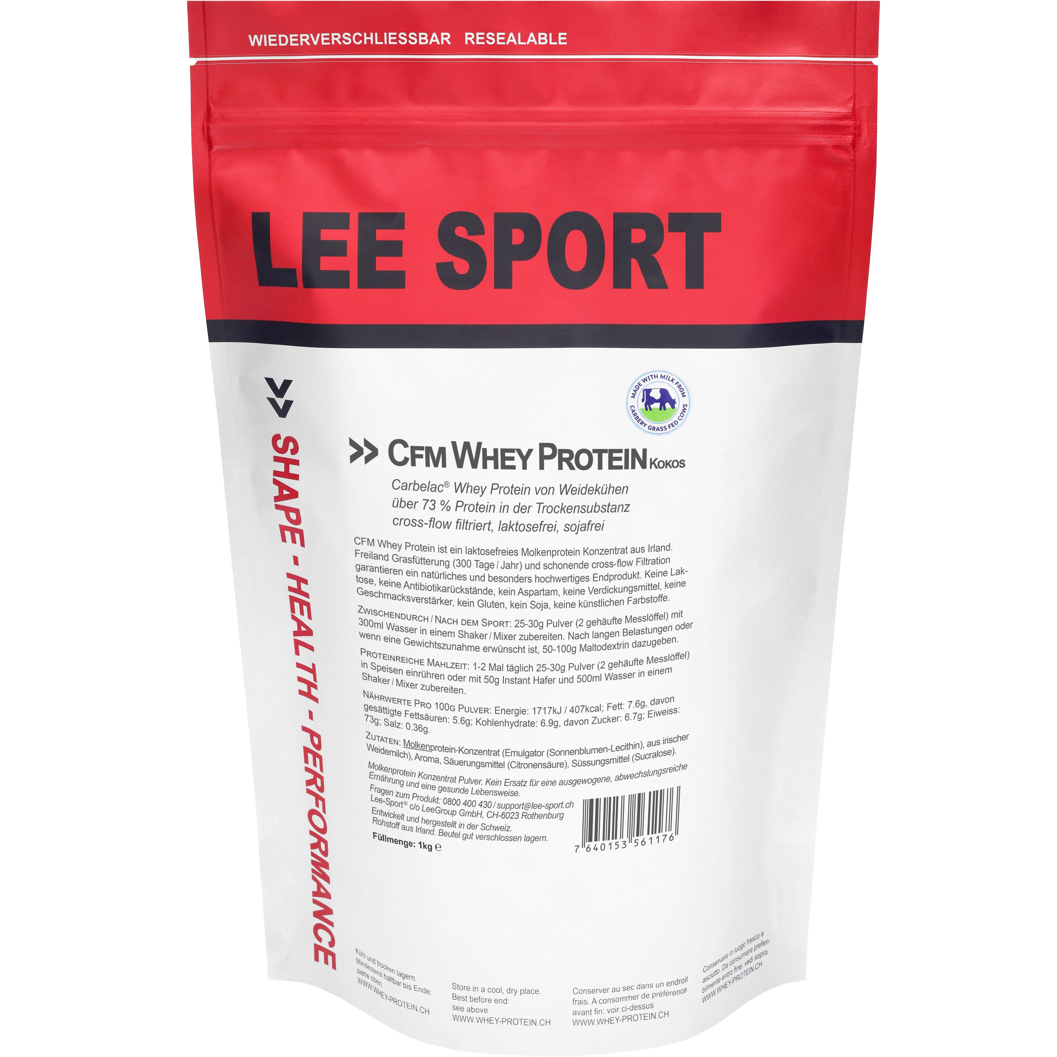 CFM Whey Protein Kokos