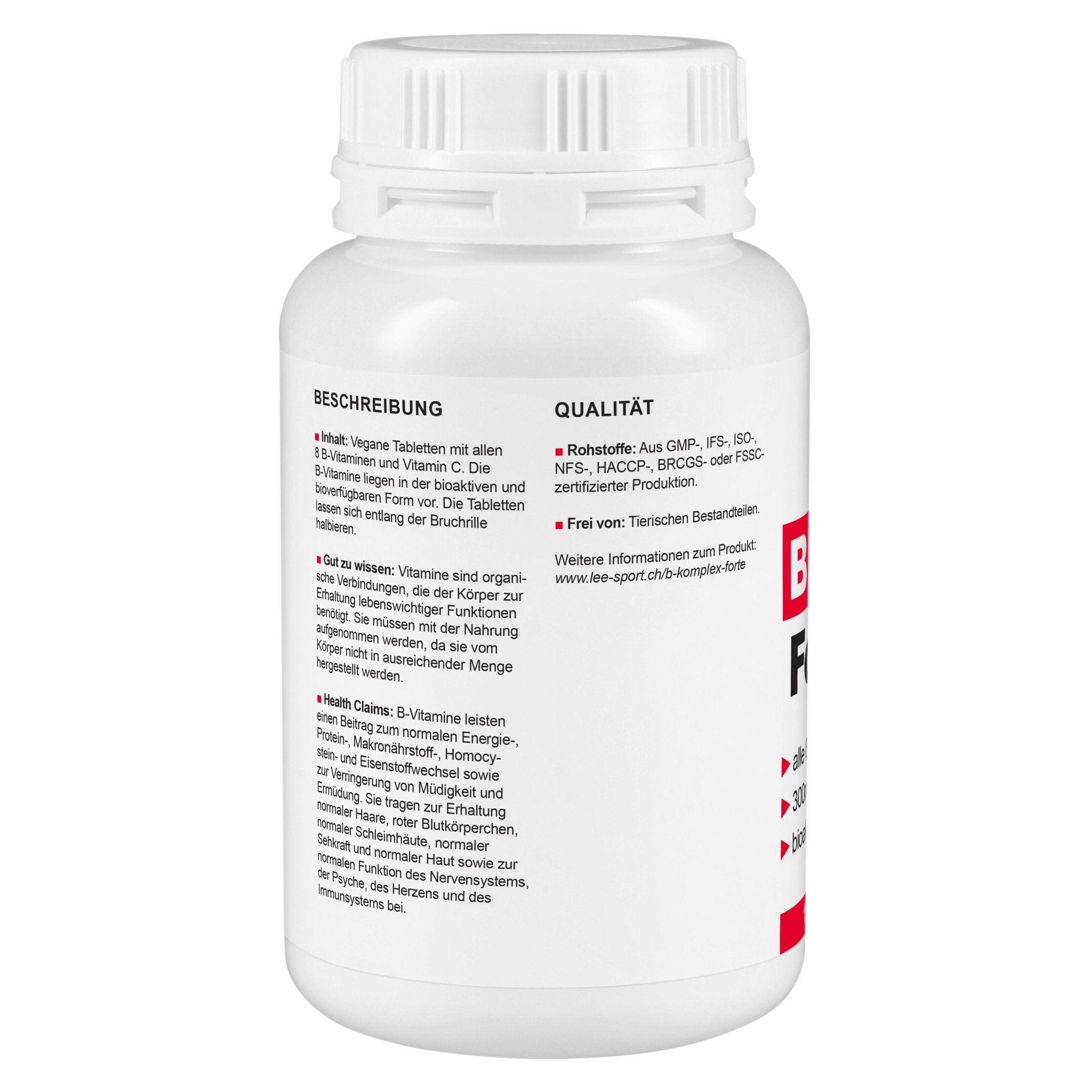 Vitamin B Komplex Forte, Beschreibung