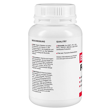 Vitamin B Komplex Forte, Beschreibung