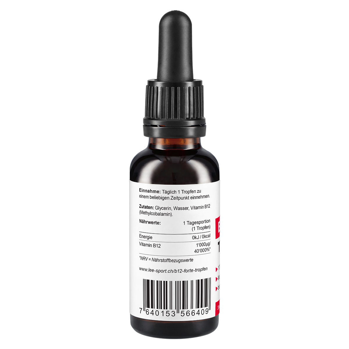 B12 Forte Tropfen, Nutrition Facts
