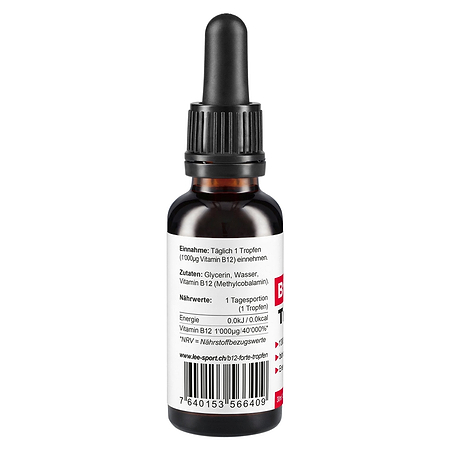 B12 Forte Tropfen, Nutrition Facts
