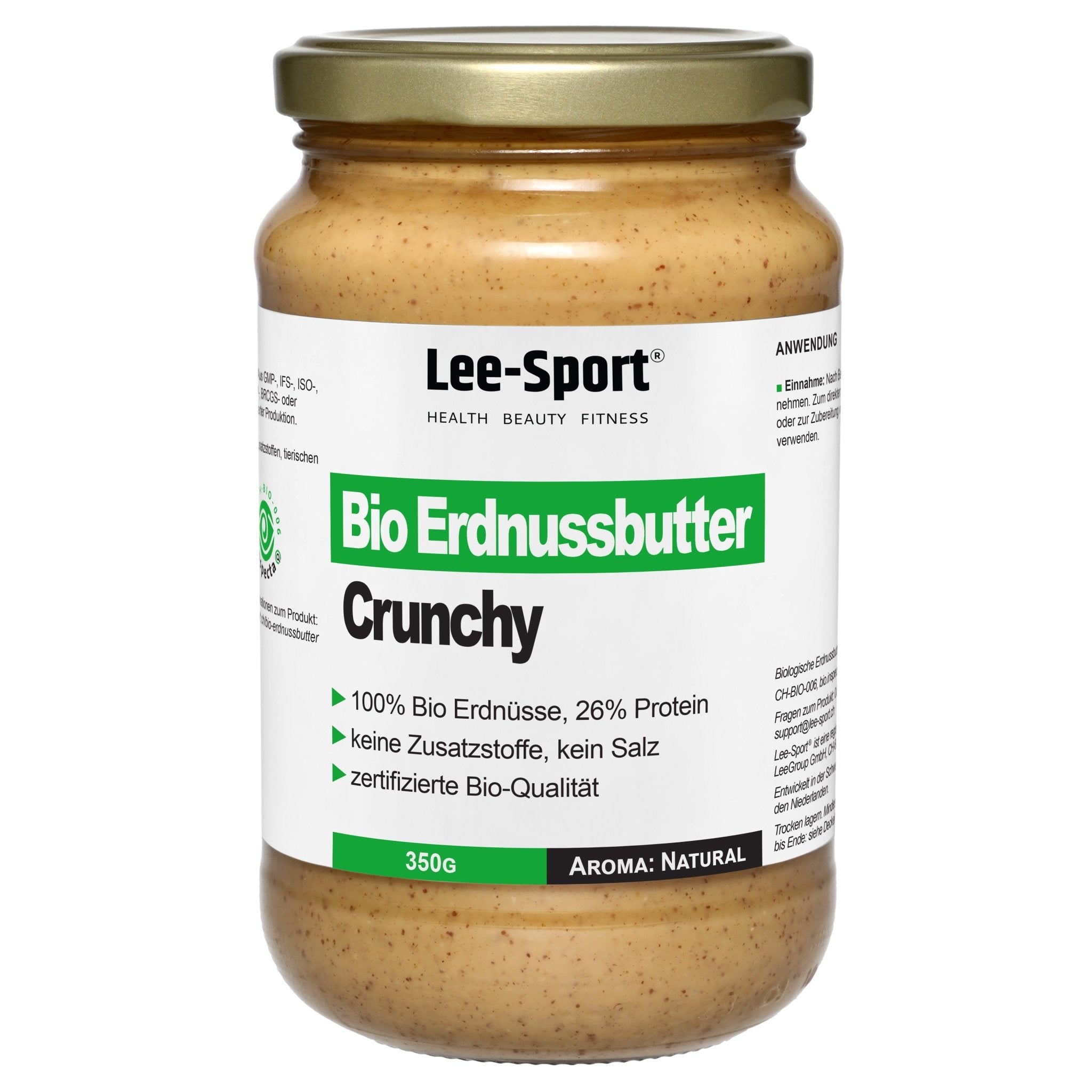 Bio Erdnussbutter Crunchy