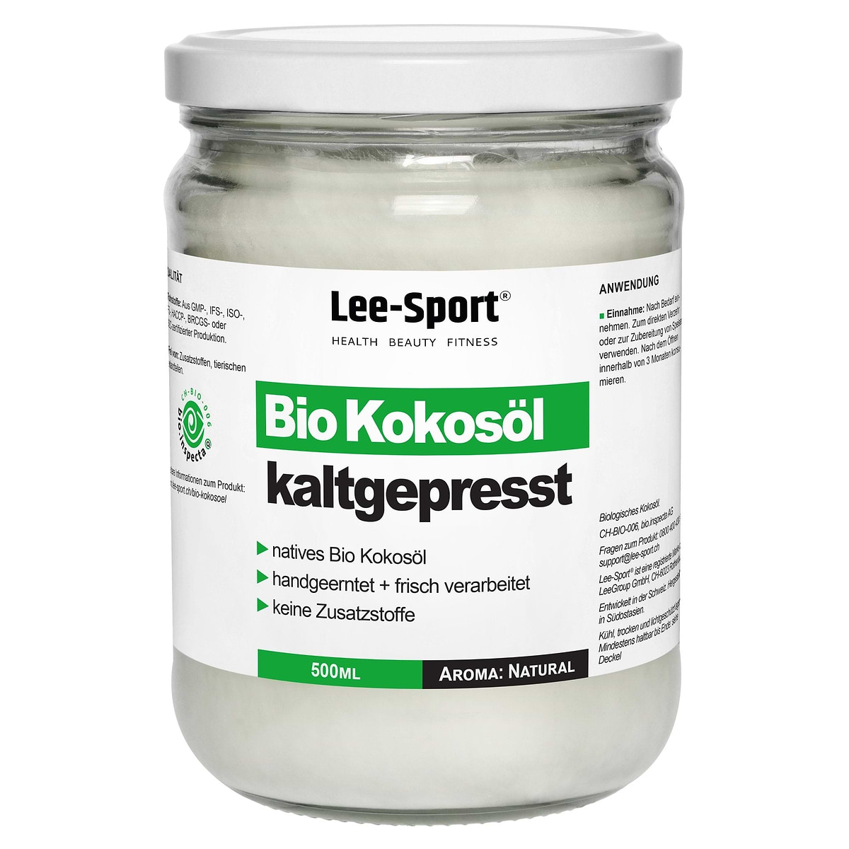 Bio Kokosl kaltgepresst. Frisches Kokosl kaufen! | Lee-Sport Bio Kokosl kaltgepresst. Frisches Kokosl kaufen! | Lee-Sport