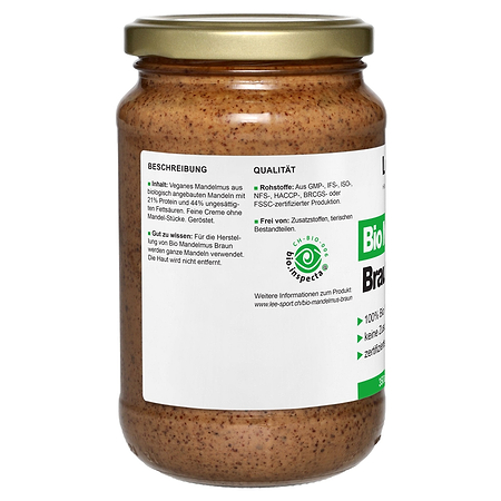 Bio Mandelmus Braun, Beschreibung