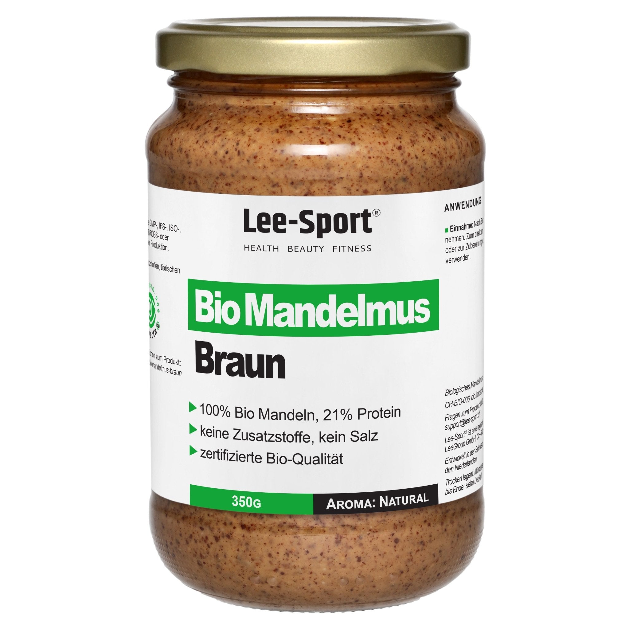 Bio Mandelmus Braun