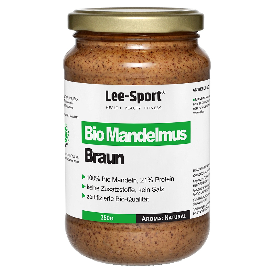 Bio Mandelmus Braun